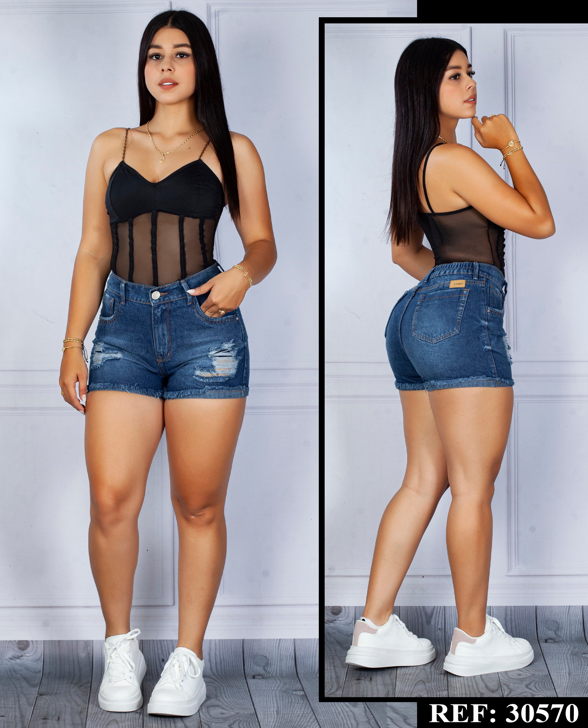 SHORT AZUL AMERICANO REF. 30570