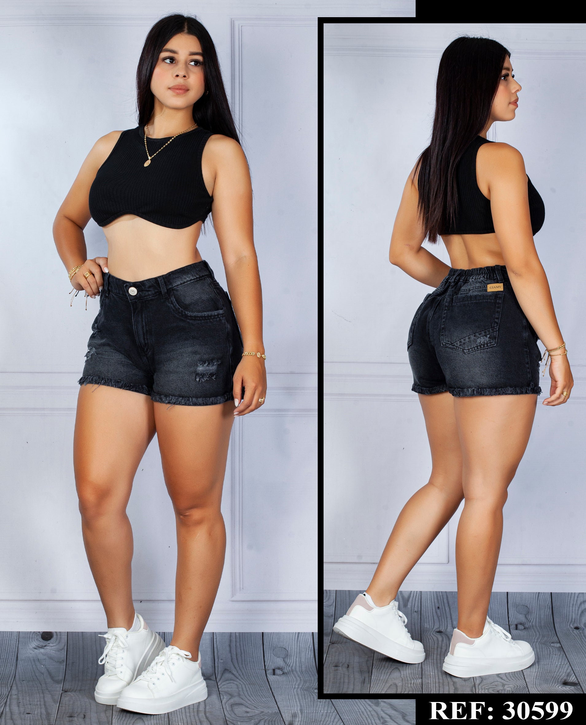 SHORT GRIS REF. 30599